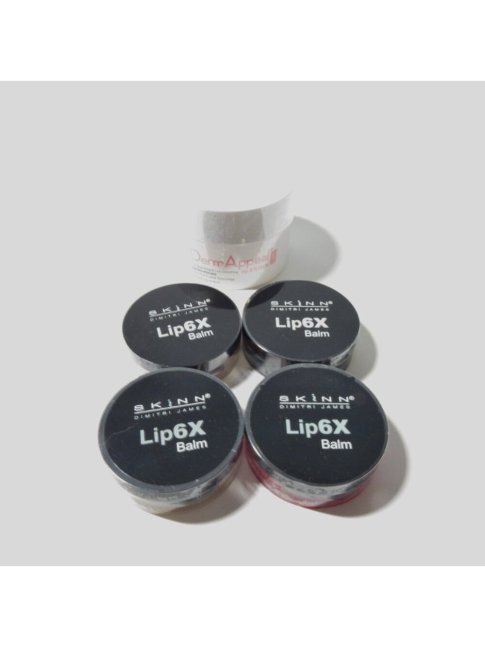 Skinn Cosmetics Lip 6X Balm & DermAppeal Lips Set of 5 Sealed